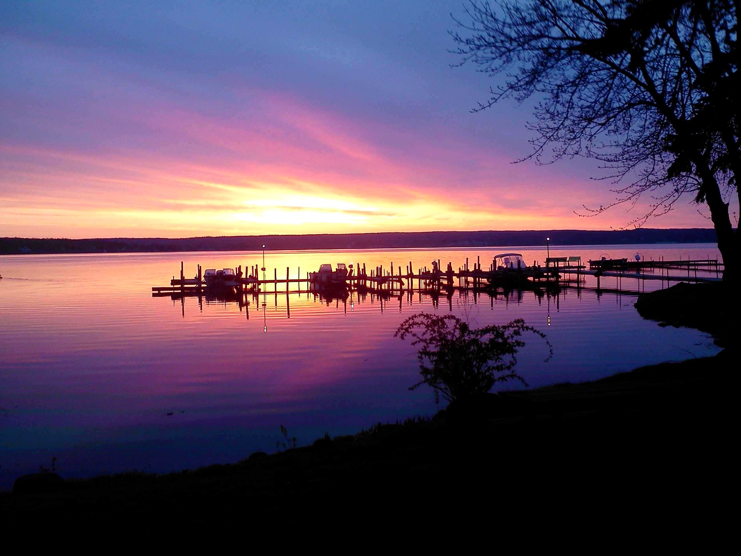 Sunrise over Irwin Bay